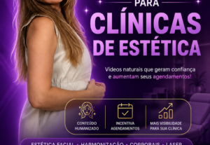 Eu vou Fazer vídeo UGC clínica de estética humanizado