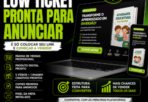 Eu vou Criar sua estrutura completa de produto Low Ticket