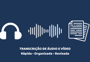 Eu vou transcrever seus áudios e vídeos com rapidez e precis...