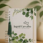 Eu vou fazer A capa personalizada do seu caderno ou agenda