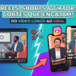 Eu vou transformar seus vídeos em cortes de alto engajamento