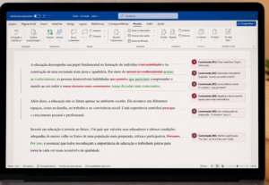 Eu vou Corrigir suas redações e artigos