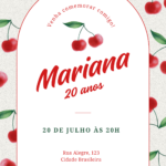Eu vou criar convites para festas ou eventos formais
