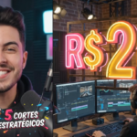 Eu vou fazer 5 cortes de seus vídeos para engajamento