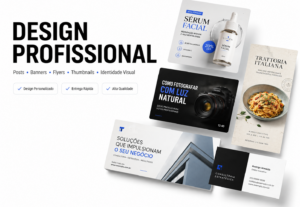 Eu vou fazer seu design profissional como desejar
