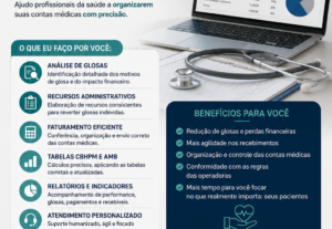 Eu vou realizar a análise de glosas e faturamento médico/hos...