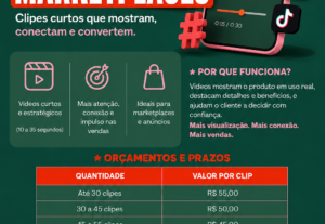 Eu vou criar vídeos que convertem em vendas para o seu negóc...