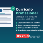 Eu vou criar um currículo profissional que chama atenção