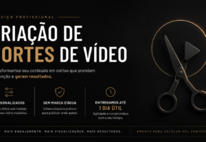 Eu vou criar até 5 cortes virais para o seu vídeo