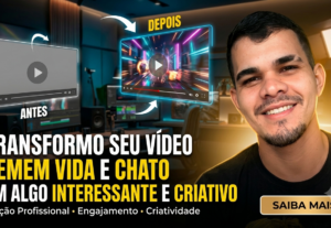 Eu vou dar vida a seu Vídeo chato e sem graça