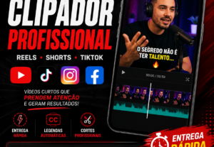 Eu vou Fazer cortes virais para Shorts, Reels e TikTok