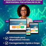 Eu vou criar sua página Profissional