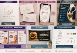 Eu vou criar artes personalizadas no Canva