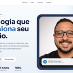 Eu vou criar sua LandingPage ou Site Institucional