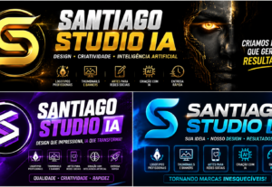Eu vou fazer logo, thumbnail, prompt para ia, chat gpt, etc.