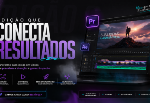 Eu vou editar seus vídeos e cortes para redes sociais