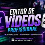 Eu vou Editar seus vídeos, Reels, VSL, YouTube, criatívos...