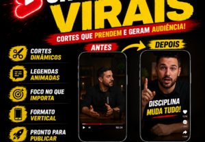 Eu vou transformar seus vídeos em Shorts Virais