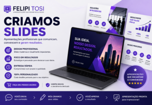 Eu vou Criar Slides para Apresentações de Alto Nível.