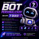 Eu vou criar um bot personalizado para Discord