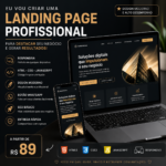 Eu vou desenvolver uma landing page profissional e responsiv...