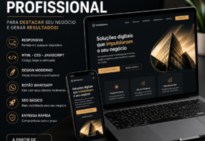 Eu vou desenvolver uma landing page profissional e responsiv...