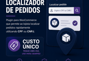 Eu vou instalar plugin localizador de Pedidos Woo cpf e cnpj