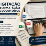 Eu vou digitar e formatar seus documentos profissionalmente