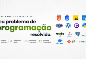 Eu vou te ajudar em qualquer projeto de programação