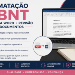 Eu vou Formartar ABNT, PDF para Word e revisão de documentos