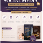 Eu vou criar artes profissionais para redes sociais