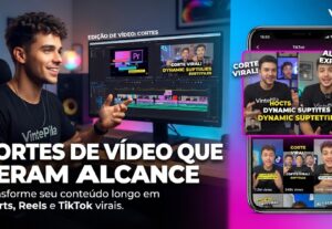 Eu vou criar cortes do seu vídeo que te geram alcance