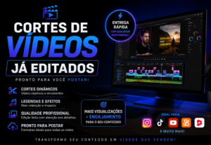 Eu vou criar cortes do seu video