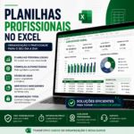 Eu vou criar uma planilha profissional no Excel