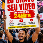 Eu vou Gravar Vídeo Comercial para Produto ou Serviço