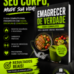 Eu vou fazer um E-book, com 10 páginas sobre como emagrecer.