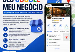 Eu vou criar seu perfil no Google para vender mais.