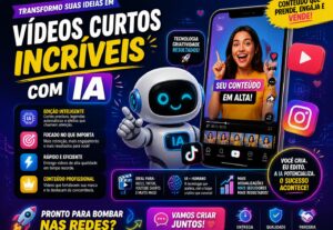 Eu vou Editar vídeos curtos com IA.