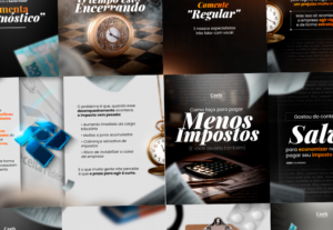 Eu vou criar carrosséis profissionais para Instagram