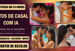 Eu vou fazer fotos de casal com I A pra você
