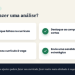 Eu vou avaliar a aderência do seu currículo à vaga