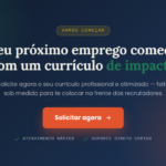 Eu vou criar um currículo otimizado para ATS