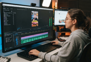 Eu vou criar cortes de video seus para posta em rede