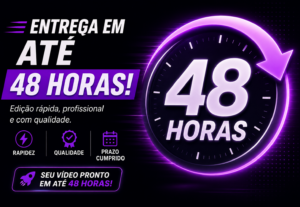 Eu vou editar seus vídeos curtos em 48 horas