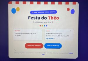 Eu vou fazer seu convite virtual do simples ao interativo.