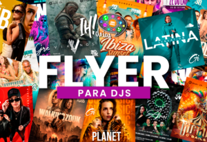 Eu vou fazer o melhor flyer para Djs