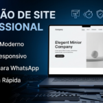 Eu vou criar um site profissional e moderno para comercio