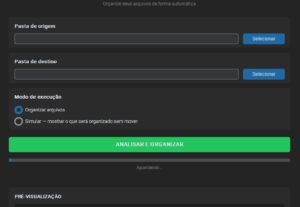 Eu vou criar um organizador automático de arquivos em Python