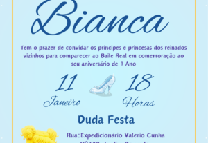 Eu vou fazer um convite digital personalizado para qualquer ...