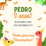 Eu vou fazer um convite digital personalizado para qualquer ...